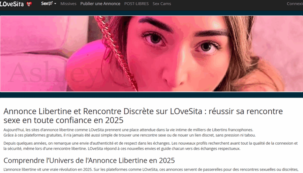 Love to Love Trans on LOveSita.Com France